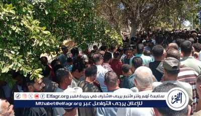 تشييع جثمان ممرض توفي أثناء عمله داخل مستشفى دمنهور بالبحيرة (فيديو)