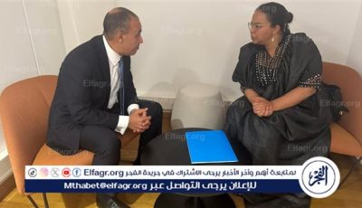 وزير الخارجية والهجرة يلتقى مع وزيرة الخارجية بجمهورية الكونجو الديمقراطية