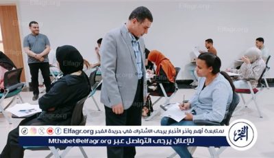رئيس جامعة أسيوط التكنولوجية يتابع امتحانات الفصل الثاني اليوم