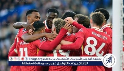موعد مباراة ليفربول المقبلة في الدوري الانجليزي