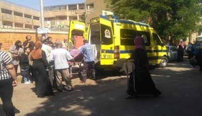 مصرع شخصين وإصابة 13 آخرين إثر حادث تصادم بالبحيرة