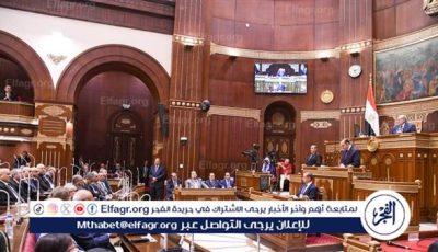 بدء الجلسة العامة لمجلس الشيوخ الشيوخ لمناقشة تعديلات قانون المجلس