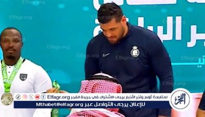وكيل وزارة الشباب والرياضة تهنئ البطل عبد اللطيف منيع بعد فوزه ببطولة كأس وزير الرياضة بالسعودية