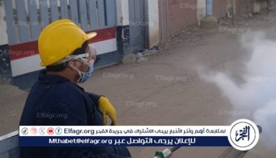 حملة مكبرة لرش البعوض والحشرات في قرى مركز ساحل سليم بأسيوط