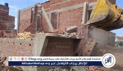 تنفيذ 406 قرار إزالة.. متابعة يومية لأعمال الموجة 26 لإزالة التعديات على الأراضي الزراعية وأملاك الدولة
