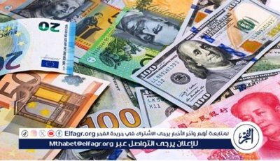 متوسط أسعار العملات الأجنبية أمام الجنيه اليوم 25-5-2025 في البنك المركزي المصري