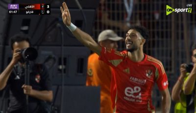 هدف وسام ابو علي الثالث العالمي من ركلة حرة في مرمي فاركو