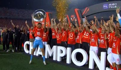 مراسم تتويج الاهلي بطلا لـ الدوري المصري