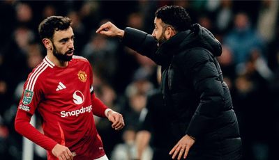 أموريم يرد على عرض الهلال لضم برونو فرنانديز من مانشستر يونايتد