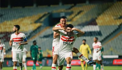 فيديو | محمد شحاتة يُسجل هدف الزمالك الأول أمام فاركو