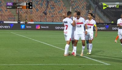 اهداف مباراة الزمالك وفاركو في الدوري المصري