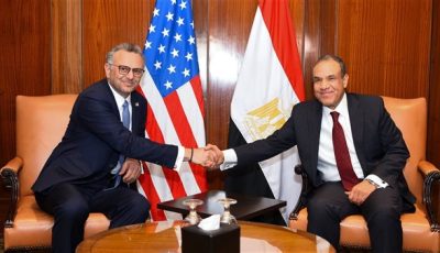 وزير الخارجية والهجرة يستقبل كبير مستشاري الرئيس الأمريكي للشئون العربية والشرق الأوسط ومستشار الشئون الأفريقية