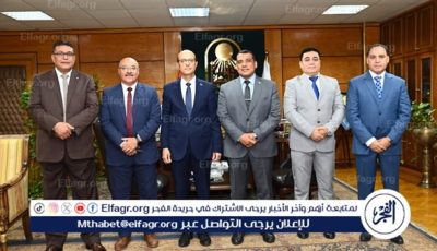 رئيس جامعة أسيوط يترأس لجنة اختيار عميد كلية علوم الرياضة بالجامعة