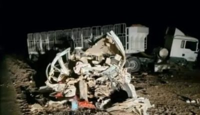 حادث مروري مفجع ينهي حياة مغتربين يمنيين على طريق المهرة – عمان