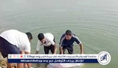 هربا من حرارة الجو….غرق طالب فى نهر النيل بالمنيا.