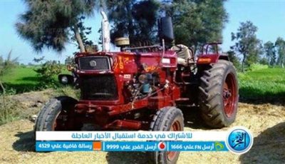 مصرع شابين وإصابة اثنين آخرين في تصادم جرار زراعي ودراجة بخارية بالسنبلاوين في الدقهلية