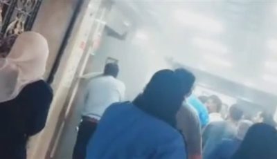 أصابة 16 شخص اثر سقوط اسانسير بمستشفى جامعة المنوفية