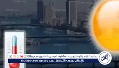 موجة شديدة الحرارة تضرب مصر اليوم السبت 24 مايو.. و”الأرصاد” تحذر من اضطراب الملاحة وارتفاع الأمواج