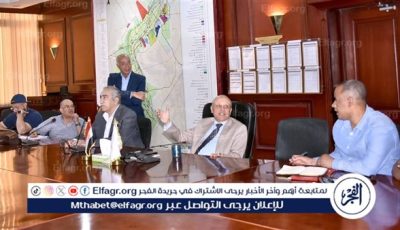 محافظ الأقصر يستقبل وفد هيئة الأنفاق لبحث مشروع القطار الكهربائي السريع