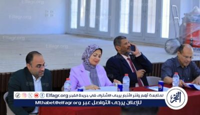 مناقشة مشروعات التخرج بالمعهد العالي التكنولوجي بمطروح