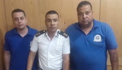 مسعفان ببورسعيد يسلمان 110 ألف جنيه عُثر عليها داخل سيارة حادث مروع على محور 30 يونيو