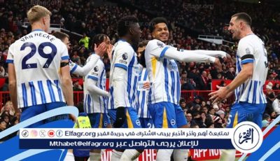 تشكيل برايتون المتوقع أمام ليفربول في الدوري الإنجليزي