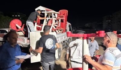 الجيزة ترفع 1100 إشغال من مقاهٍ ومطاعم بحدائق الأهرام