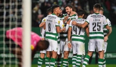 مدرب سبورتينج لشبونة يهدي لقب الدوري البرتغالي لعائلته