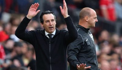 إيمري يتهم الحكم بحرمان أستون فيلا من اللعب في دوري الأبطال