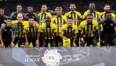 الاتحاد يهزم ضمك بهدف بيرجوين في احتفالية صاخبة بلقب الدوري