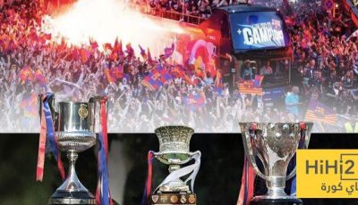 جمهور برشلونة يسجل رقم مرعب في احتفالات هذا الموسم