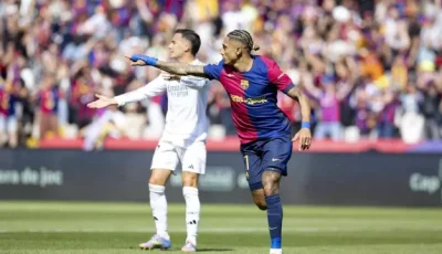 برشلونة يُمطر ريال مدريد: موسم الكلاسيكو الذي لا يُنسى