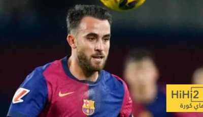 طبيب برشلونة سمح بلعب اريك غارسيا ضد فياريال وهو مصاب