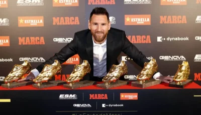 برشلونة يتفوق على ريال مدريد في جائزة الحذاء الذهبي