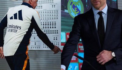 ألونسو يبدأ حقبته في ريال مدريد بلفتة وفاء تجاه أنشيلوتي