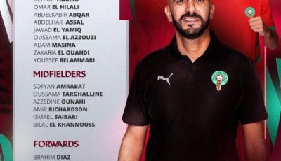 رسميًا: قائمة منتخب المغرب في التوقف الدولي القادم