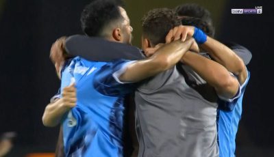 فرحة هسترية من لاعبي بيراميدز بعد الفوز علي صن داونز في نهائي دوري ابطال افريقيا
