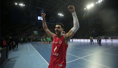 إيهاب أمين: فوز الأهلي بـ دوري سوبر السلة تتويج لموسم شاق.. وأوجستي صاحب الفضل