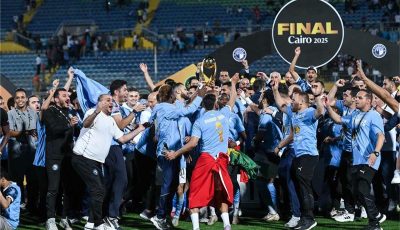 فيفا يهنئ بيراميدز بالتتويج بـ دوري أبطال إفريقيا والتأهل إلى كأس العالم للأندية
