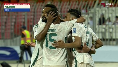 اهداف مبارة السعودية والبحرين في تصفيات كأس العالم