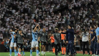 فيديو | أحمد عاطف قطة يسجل هدف بيراميدز الأول أمام الزمالك