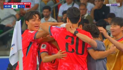 اهداف مباراة العراق وكوريا الجنوبية في تصفيات كاس العالم