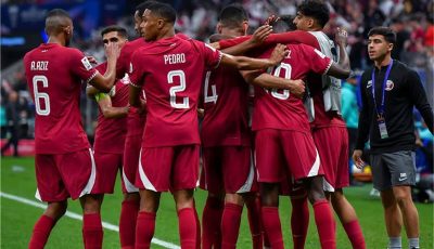 فيديو | منتخب قطر يفوز على إيران في تصفيات كأس العالم 2026