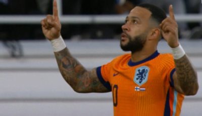 هدف هولندا الاول في مرمي فنلندا بتصفيات كاس العالم