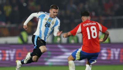فرانكو ماستانتونو أصغر لاعب يخوض مباراة رسمية مع الأرجنتين