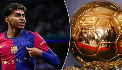 لاعب منتخب إسبانيا يعلق على فرص لامين للفوز بالكرة الذهبية