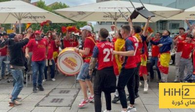 جمهور إسبانيا ينتشر في ساحات شتوتغارت قبل مواجهة فرنسا