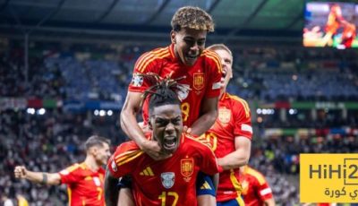 منتخب اسبانيا يسجل الهدف الأول أمام فرنسا