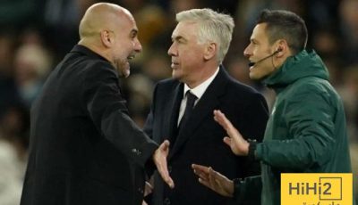 غوارديولا عن أنشيلوتي: سعيد لأنه لم يعد في ريال مدريد