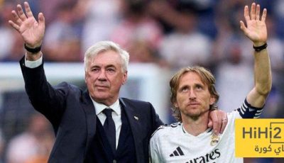بيريز يوجه رسالة لـ مودريتش وأنشيلوتي